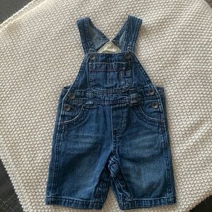 Genuine Baby from Oshkosh Denim Shorts Overall 3M
